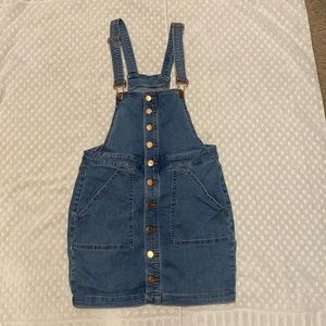 Guess denim overall dress